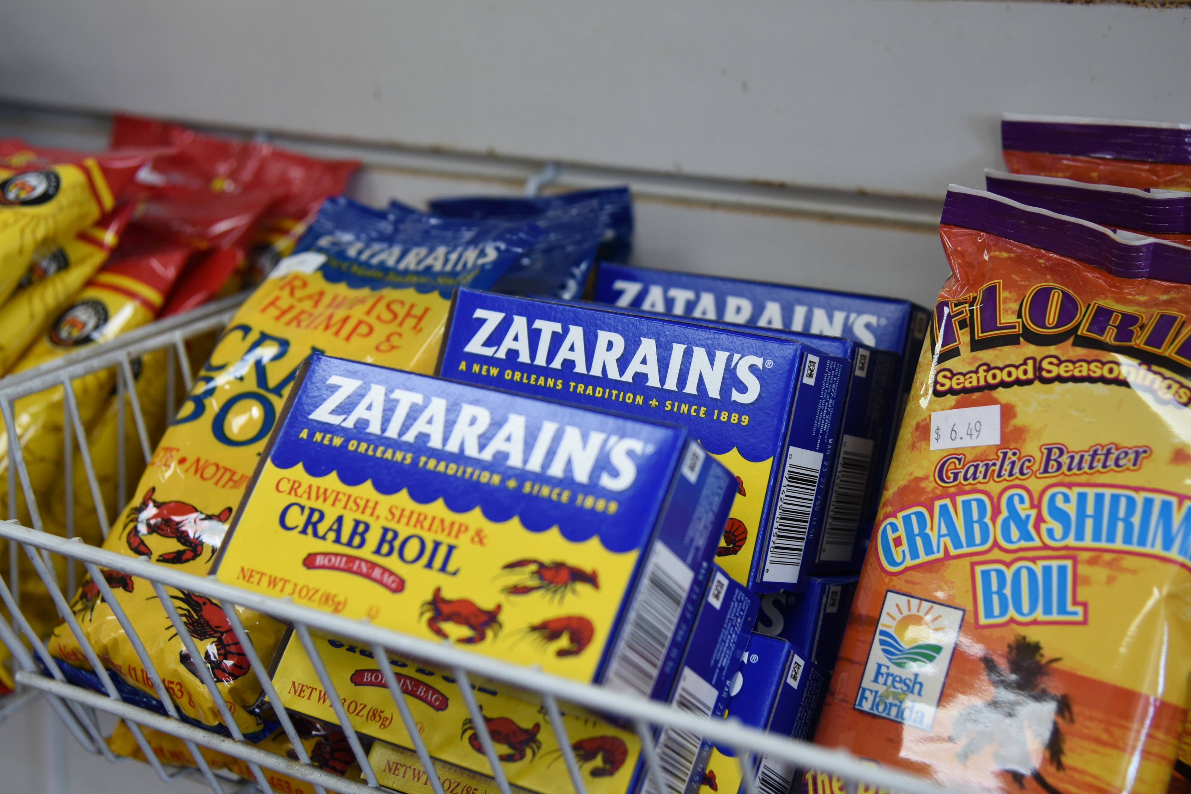 Zatarain's seafood boil products