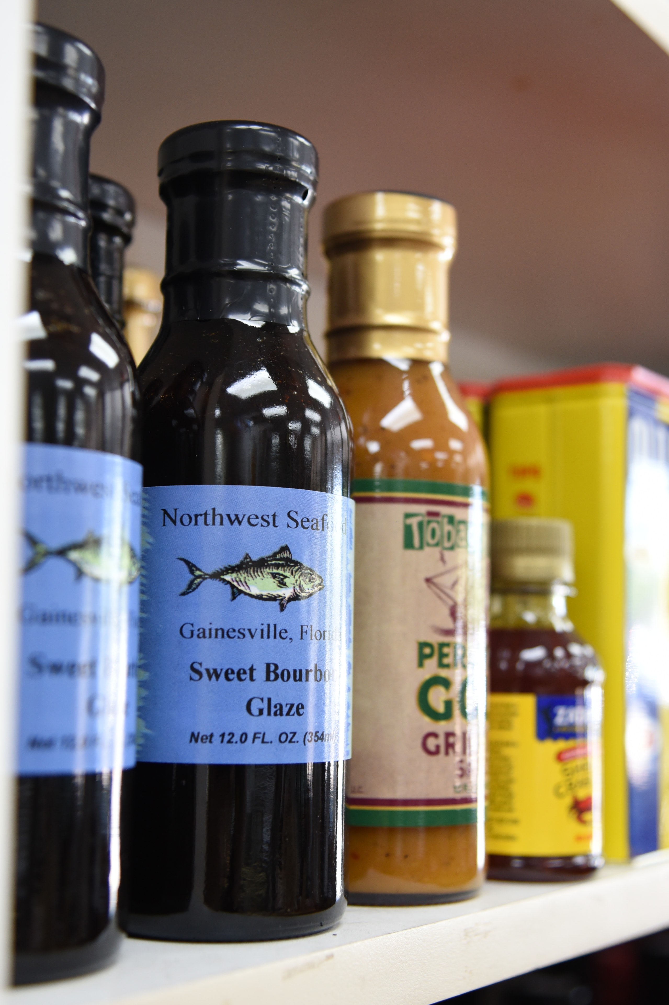 Northwest Seafood sweet bourbon glaze