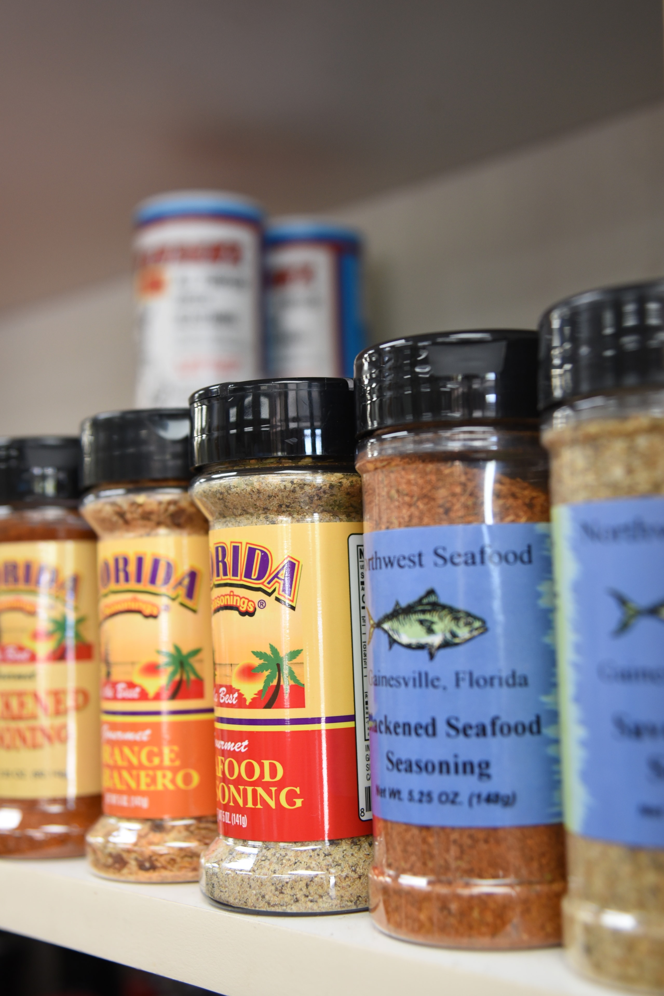 Northwest Seafood house seasonings lineup