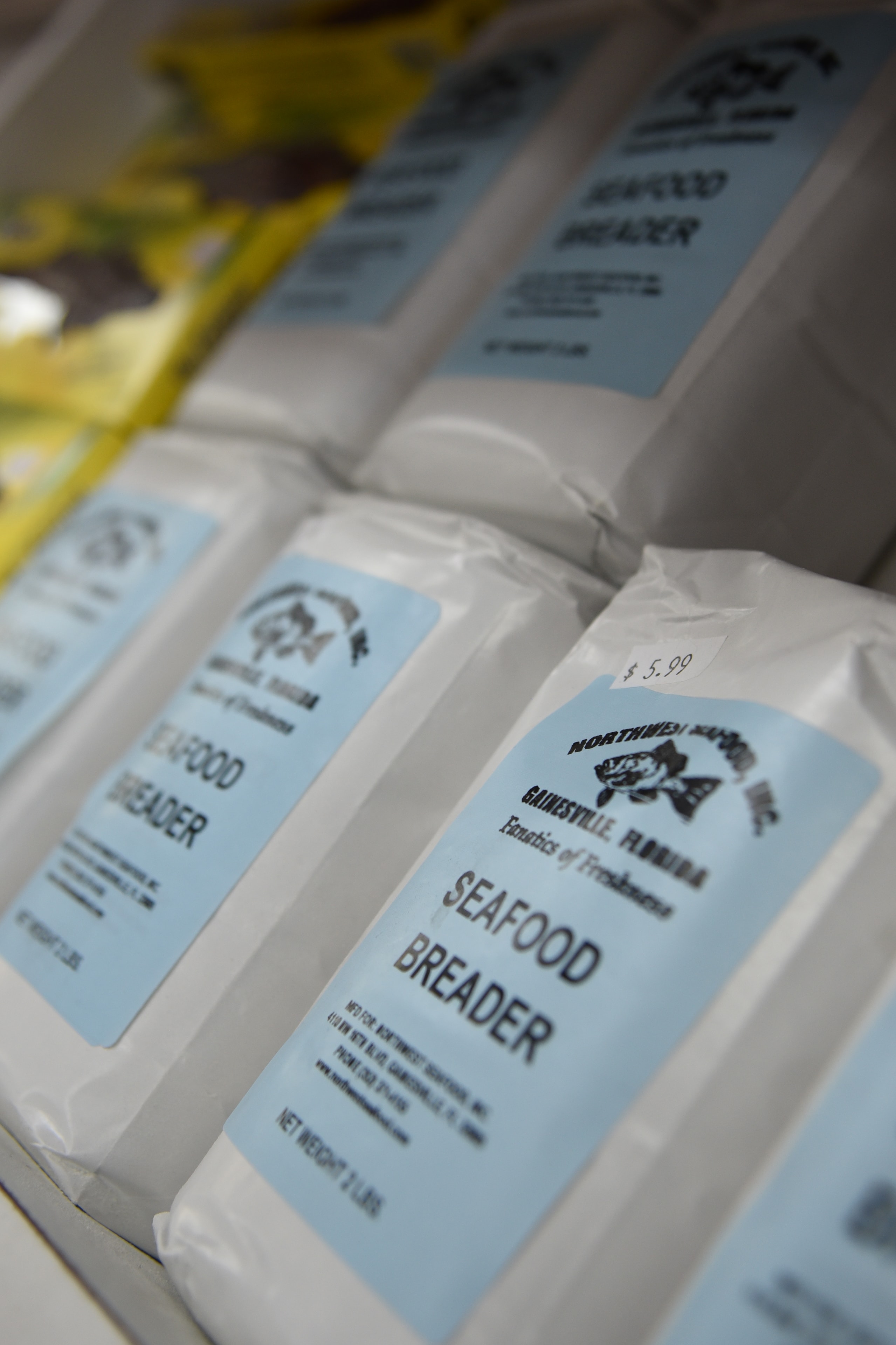 Northwest Seafood seafood breader bags