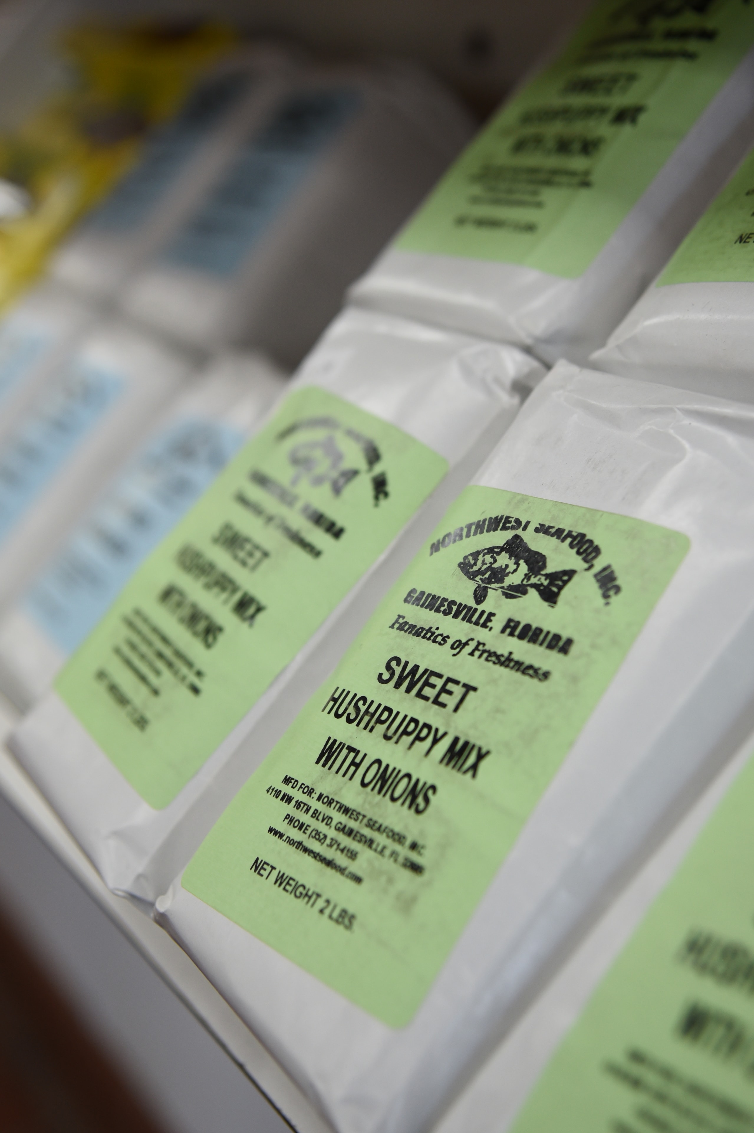 Northwest Seafood hushpuppy mix bags