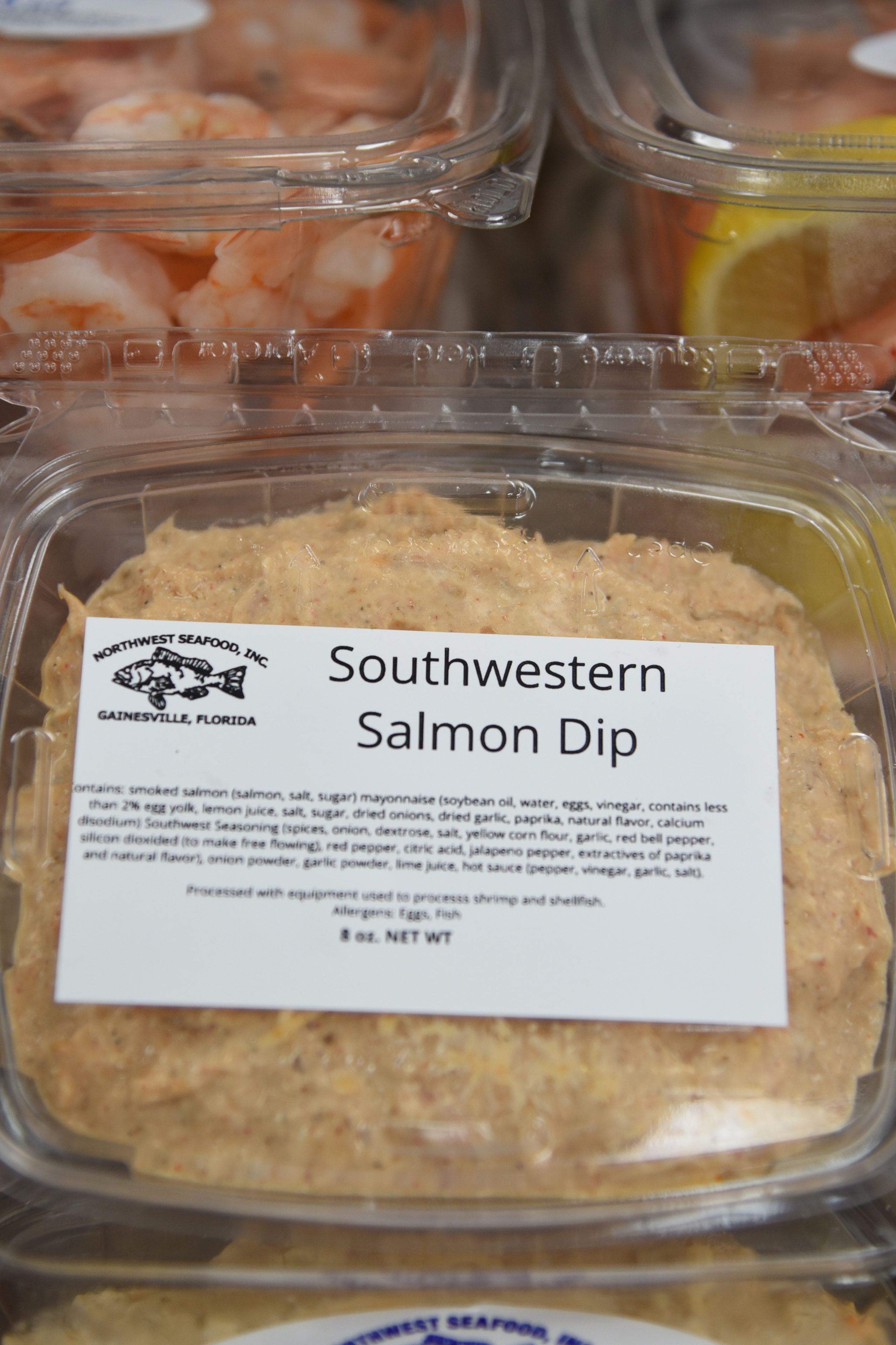 Northwest Seafood southwestern salmon dip