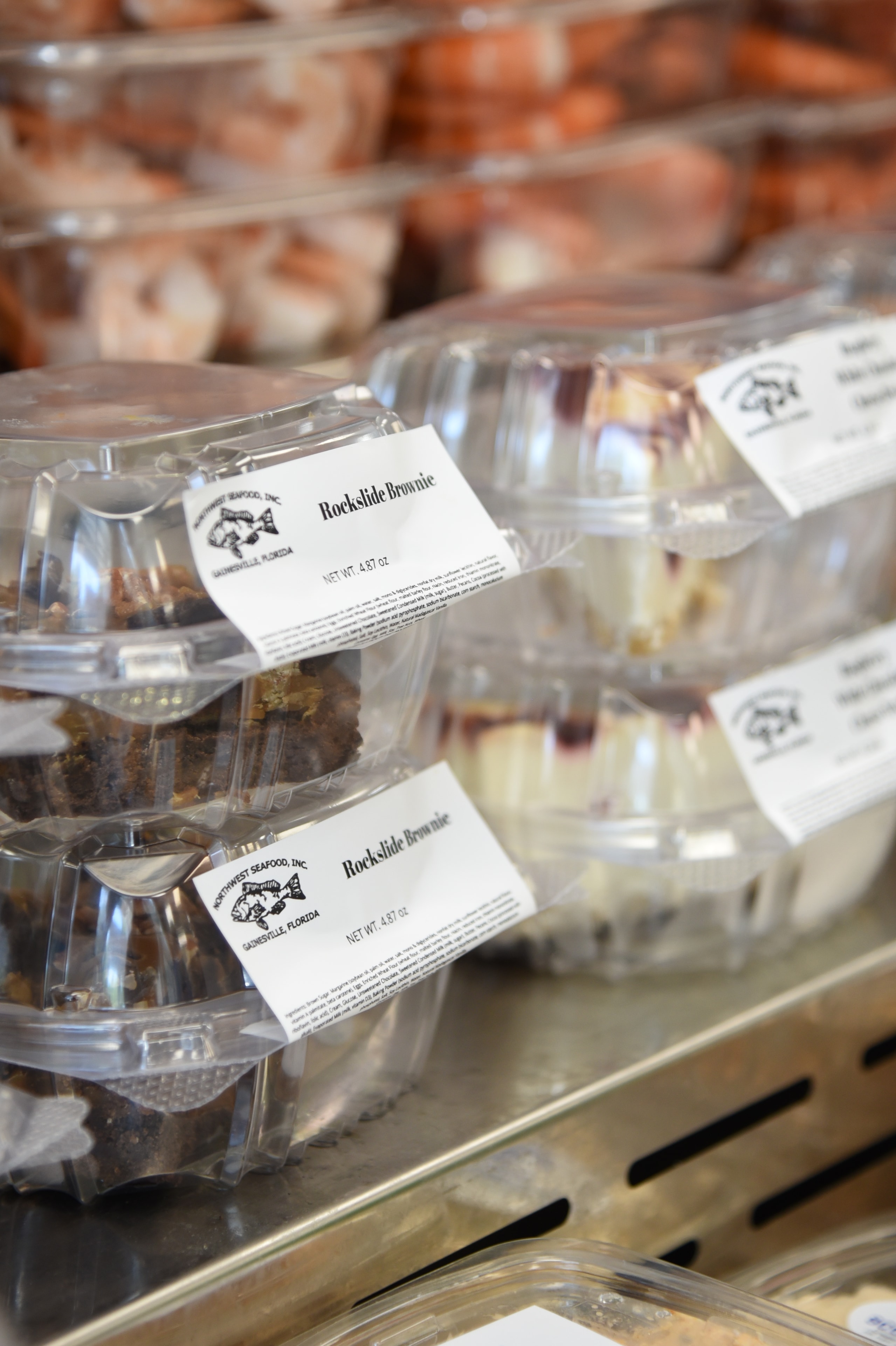 Northwest Seafood branded brownies